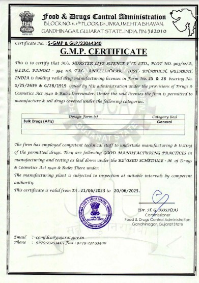 Horster Life Science Pvt Ltd